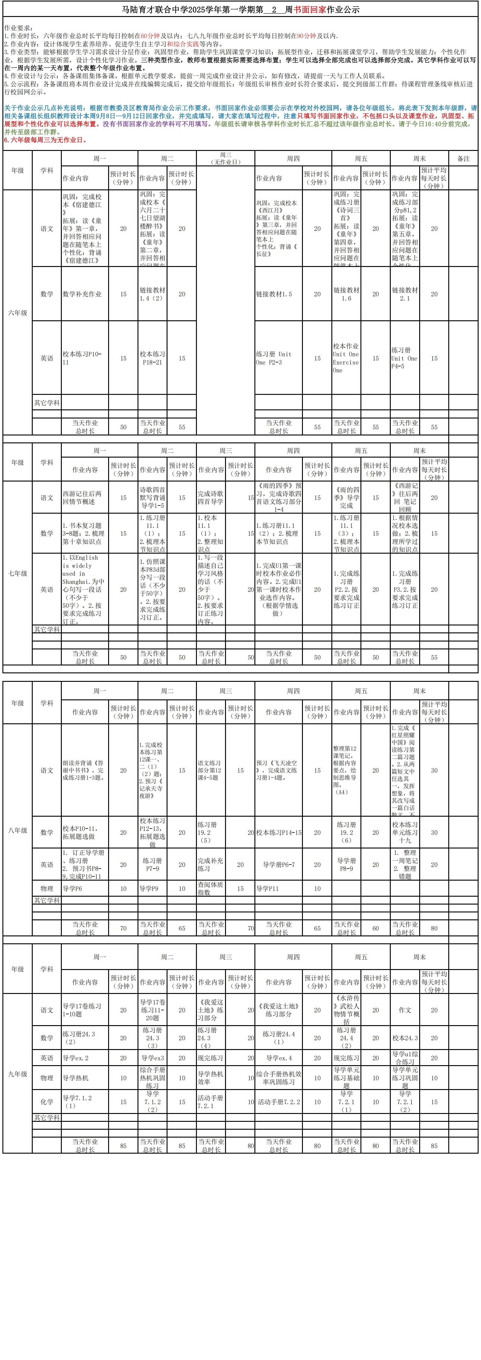 2025学年第一学期第2周作业公示_00.jpg